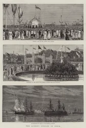 Das Jubiläum der Königin in Indien